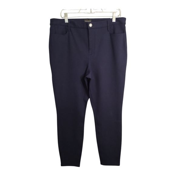 Talbots Soho 5 Pocket High Waist Slimming Skinny Ankle Office Leggings 14 - Picture 1 of 6